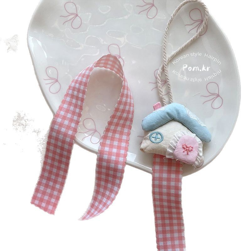 Nuevo estilo sweet meganger bolsas de almacenamiento para niños horquillas para casas pequeñas cuerdas de almacenamiento telas artesanales decoración de habitaciones accesorios Item Picture