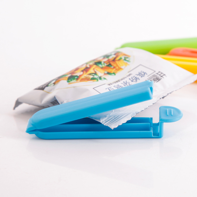 Round head 7CM sealing clip, food sealing device sealing clip, plastic advertising clip, tea clip sealing clip details Picture