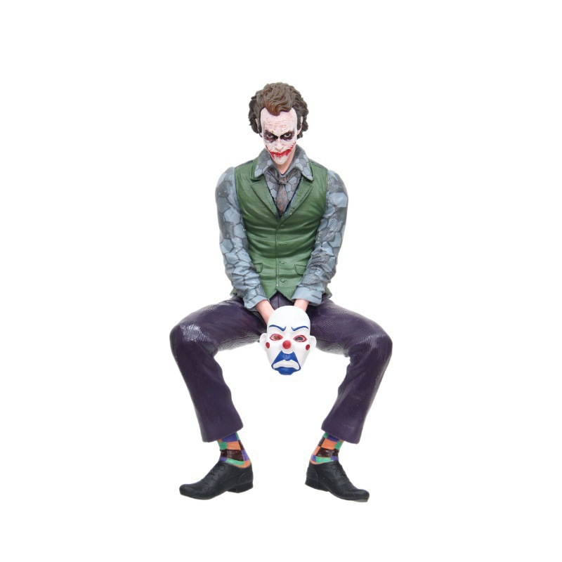 跨境爆款车顶小队坐姿小丑希斯莱杰手办模型桌面摆件批发白底实物图