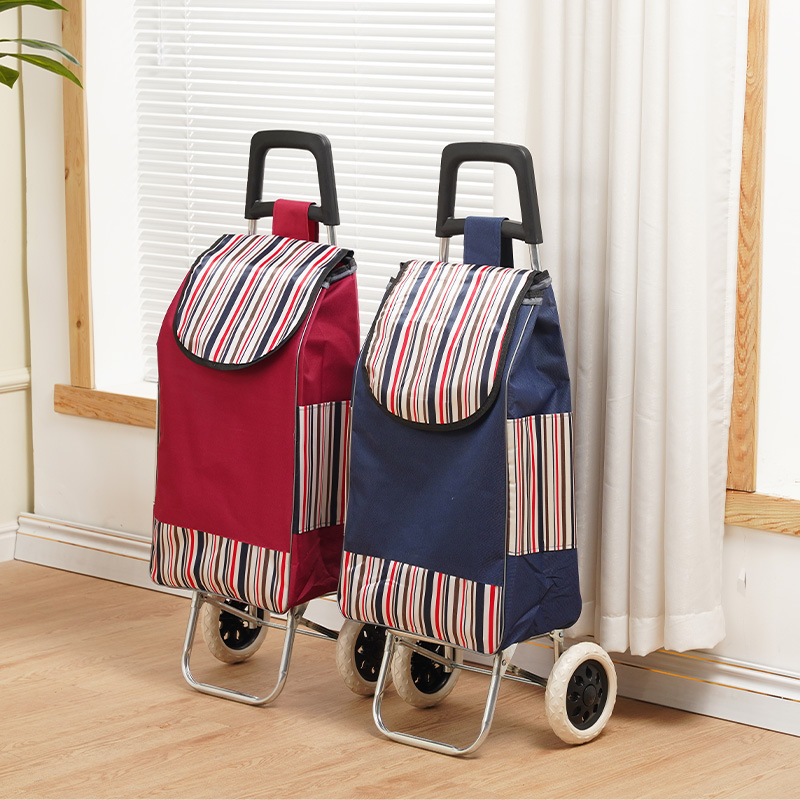 买菜小拉车家用便携超市购物车老人爬楼轻便可折叠拖车拉杆手推车