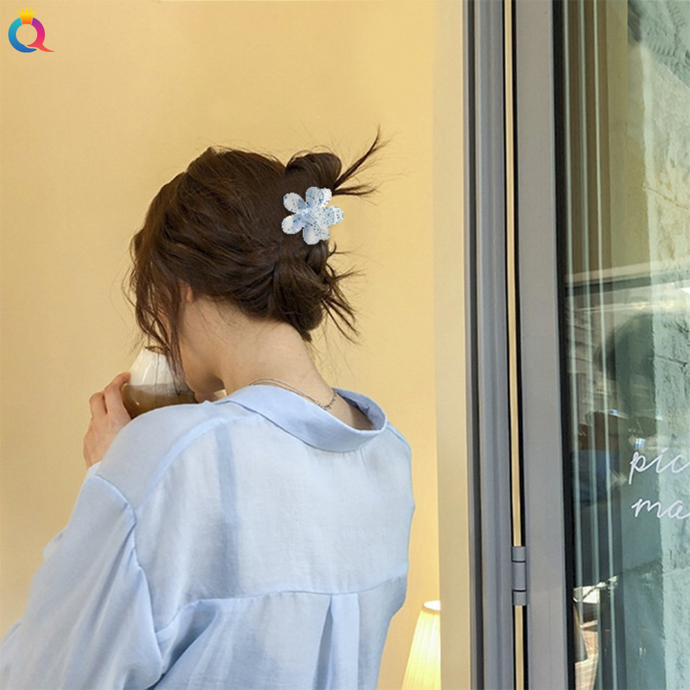 Qiyue Spring and Summer candy-colored hair clips, sweet flower hair clips, wholesale fresh hair clips, hair clamps, hair accessories pic 36