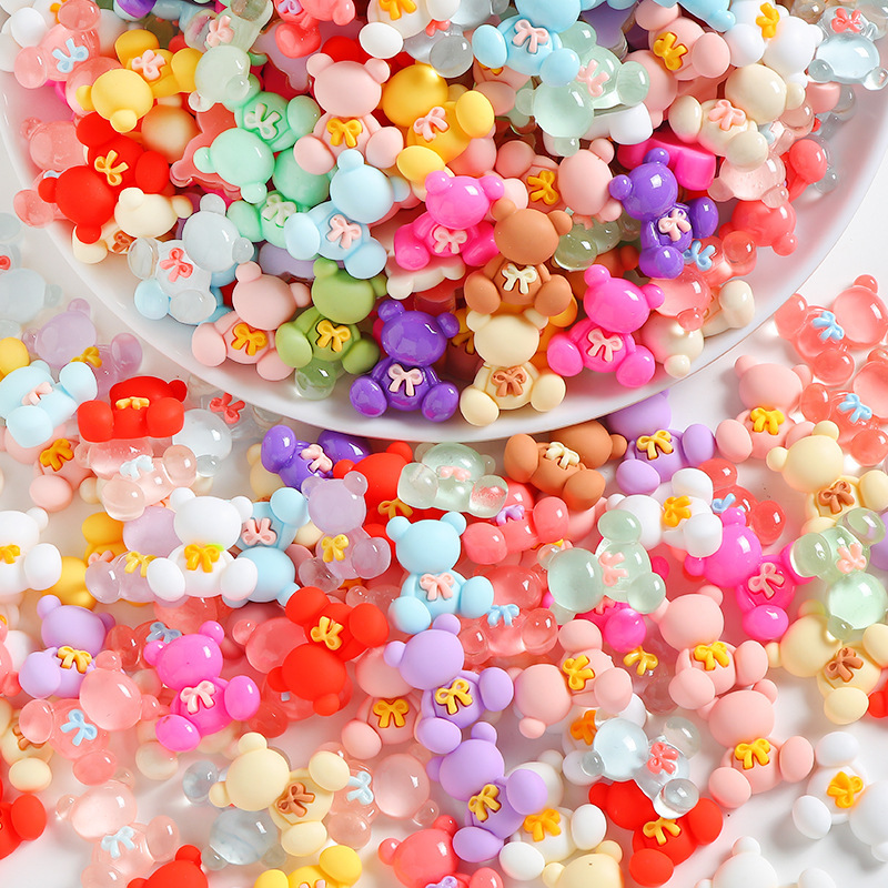 卡通混款树脂奶油胶diy材料手工饰品配饰手机壳装饰发夹发卡配件详情33