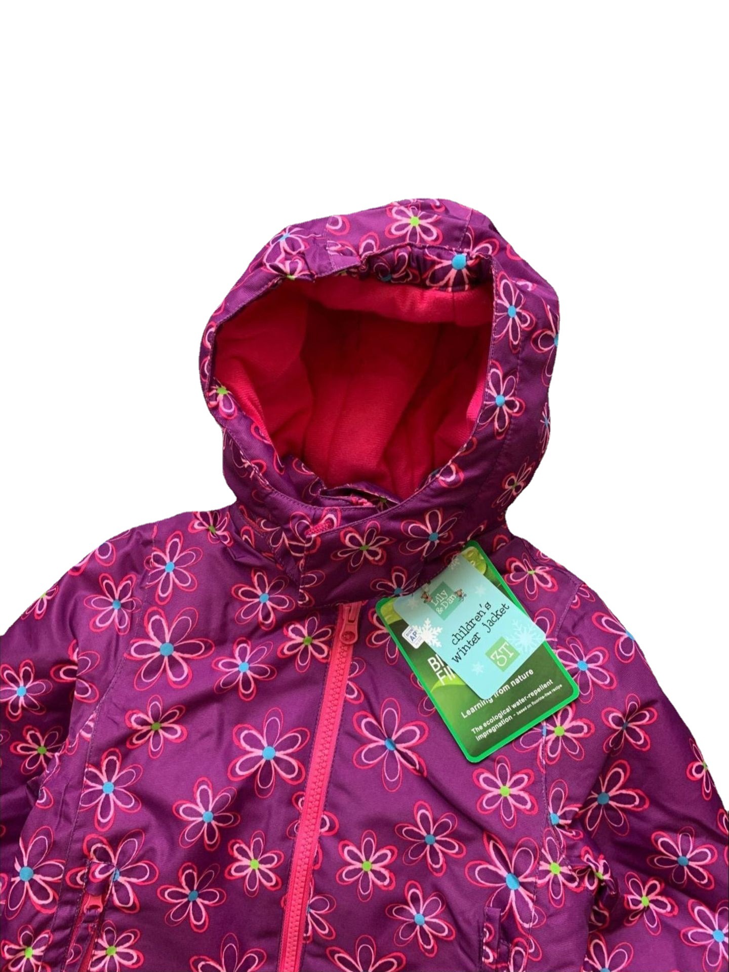 Girls' coats, winter clothes, new winter windbreakers for children, and the trend of children's one-piece cotton-padded jackets Item Picture