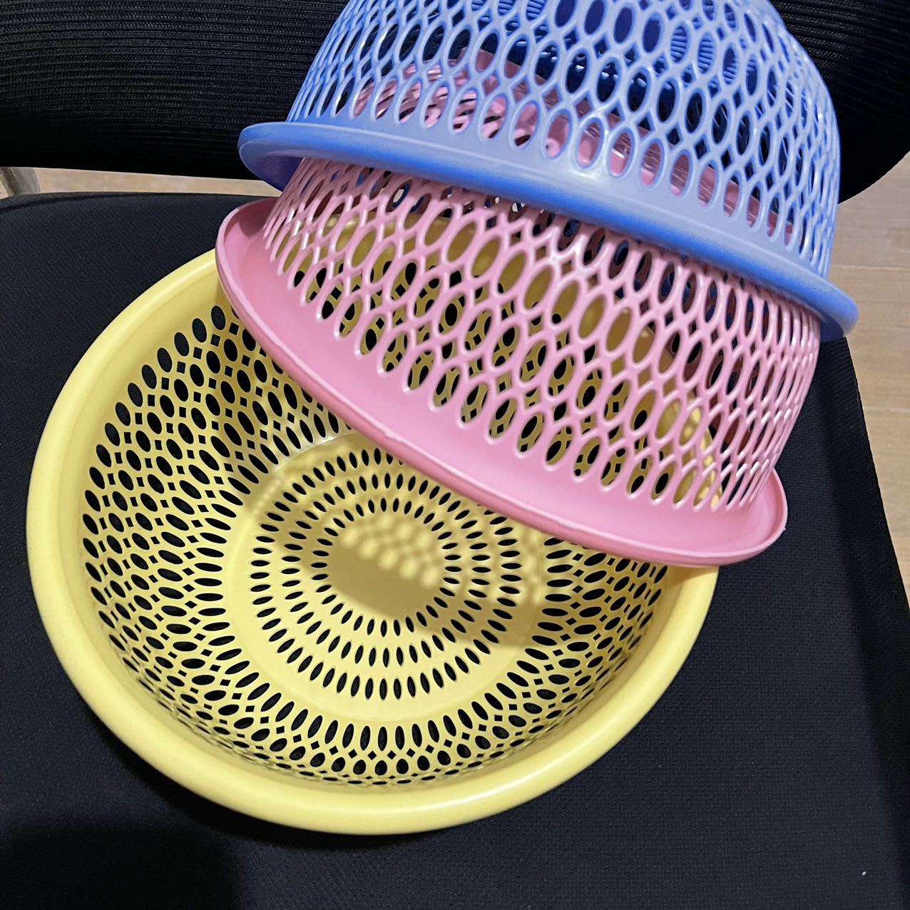 【 Zone 1-8 】8632 draining basket 320 per box, 8632 draining basin, plastic set, fruit washing basin, sink, Storage basket, Tableware, vegetable washing basin, vegetable basket Item Picture