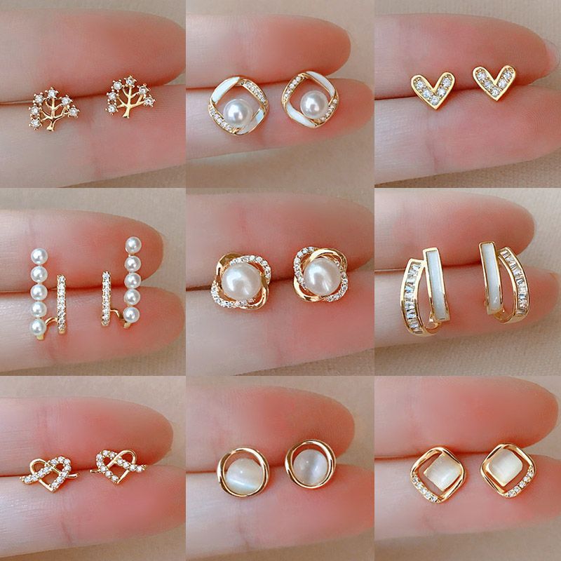 Collection ~s925 Silver Stud Earrings, Ear Clips, French simplicity, versatile for daily use, elegant and trendy bestsellers, High-end feel wholesale