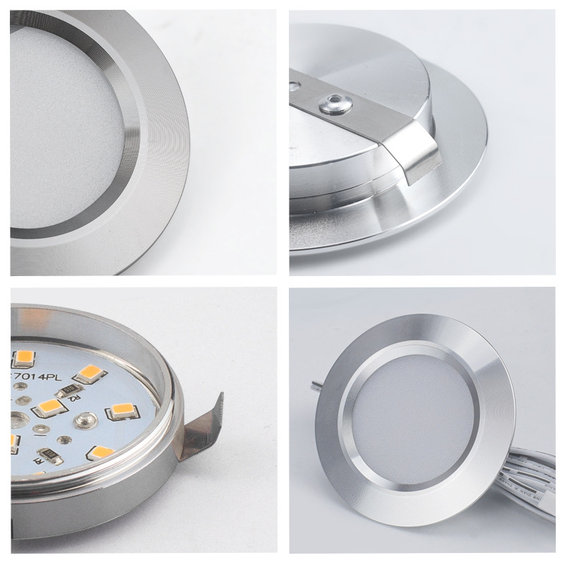 led embedded RV lights cross border for ultra-thin cabinet lights wine cabinet miniature display cabinet 3w mini spotlights Item Picture