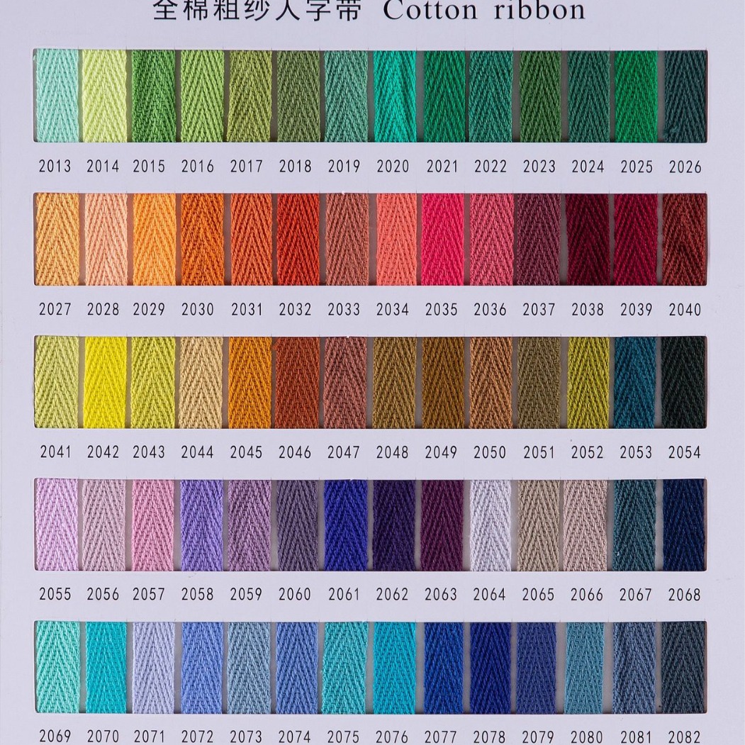 Wholesale of 1CM color herringbone tape, all-cotton edge-wrapped tape, textile accessories, cotton yarn, cotton tape, binding tape and rolled edge fabric Application Scenario