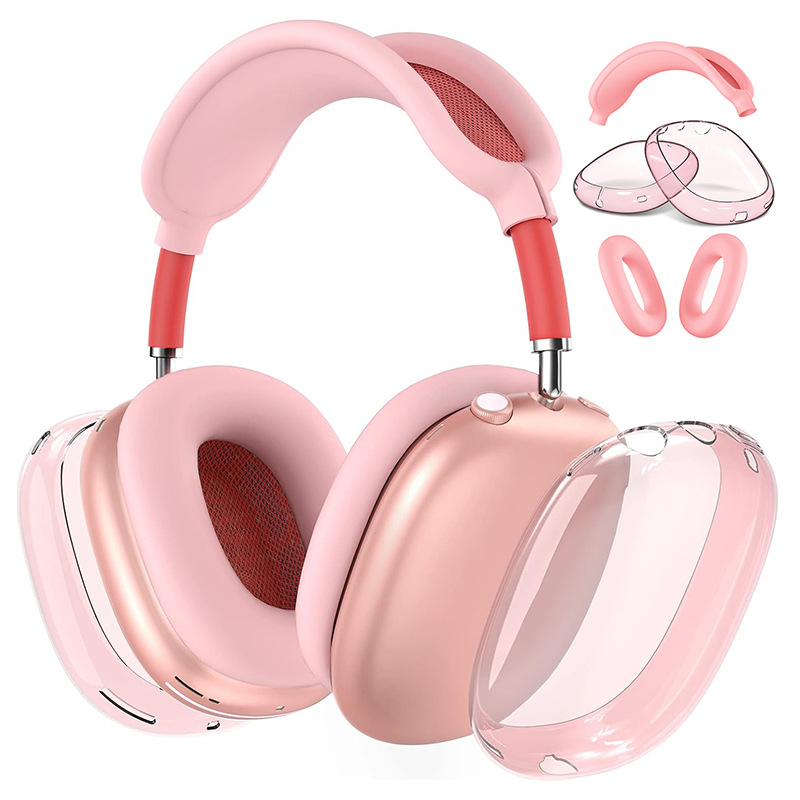 AirPods Max earphone case Headband Protective case Apple Max2 Silicone TPU three-piece set pic 22