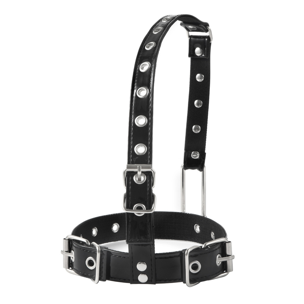 Adult sex toy sm Torture device hook nose collar Sex device restraint neck set female neck strap sex product details Picture