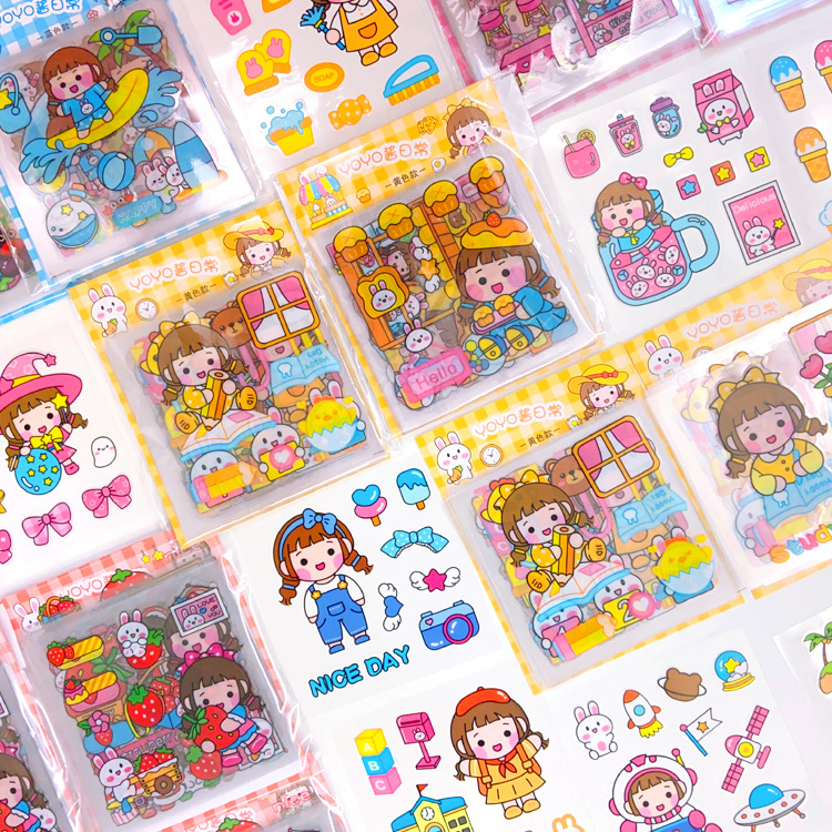 贴纸/公主换装贴纸/果冻贴纸/安静书/钻石贴纸产品图