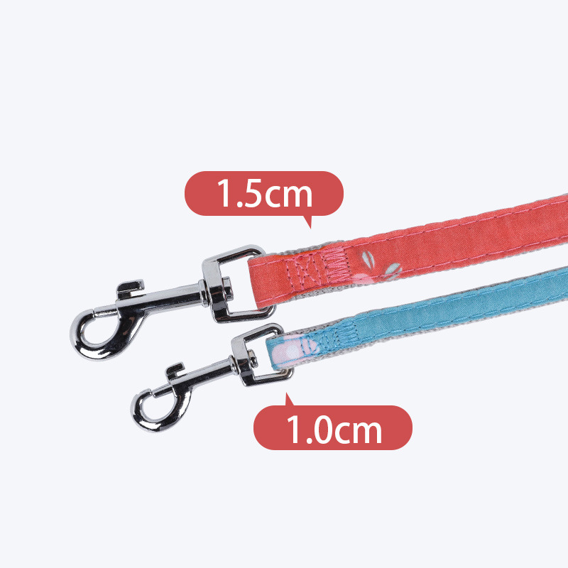 Pet cat leash, cartoon doll, sticker, cat shoulder strap, adjustable anti-escape cat leash Specification image