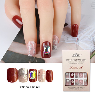 美甲产品/甲片白底实物图