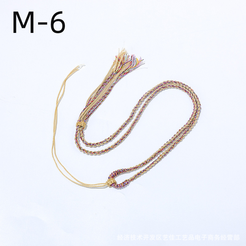 项链绳diy素绳半成品可串珠黄金吊坠挂绳饰品编织绳平安扣手编绳详情11