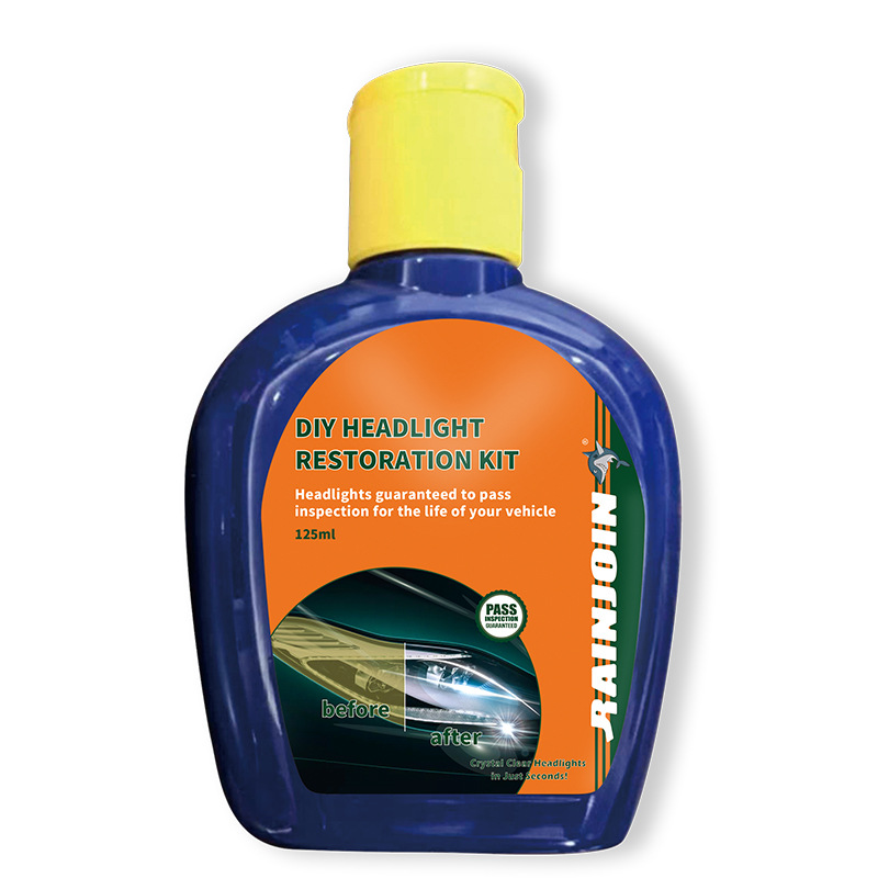 大灯修复模糊发黄增亮车灯修复剂 DIY HEADLIGHT RESTORATION KIT白底实物图