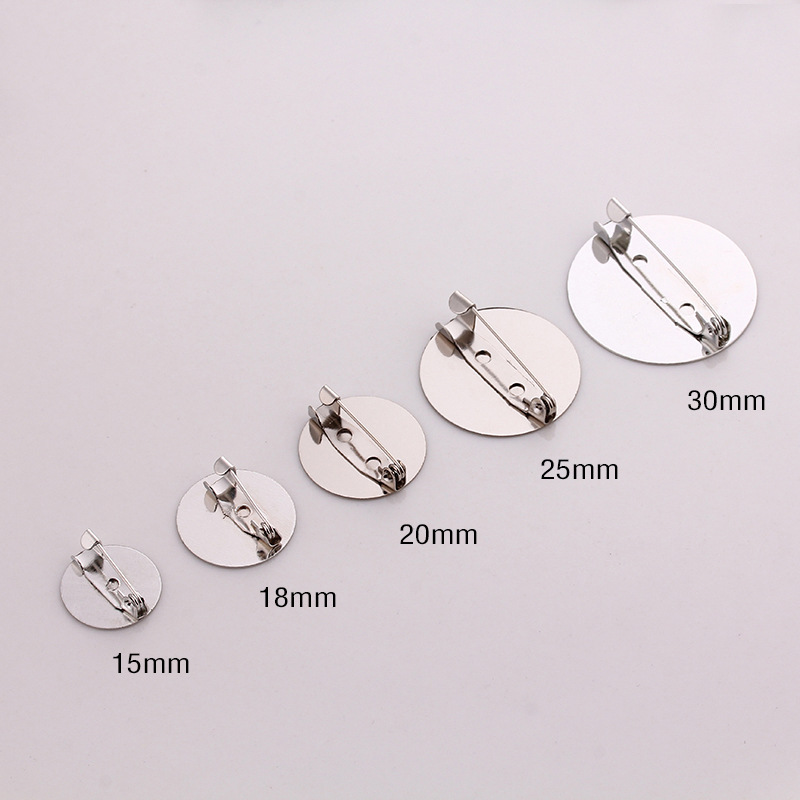 diy brooch accessory tray, brooch material, pin buckle tray, disc brooch holder accessory, brooch accessory brooch flower