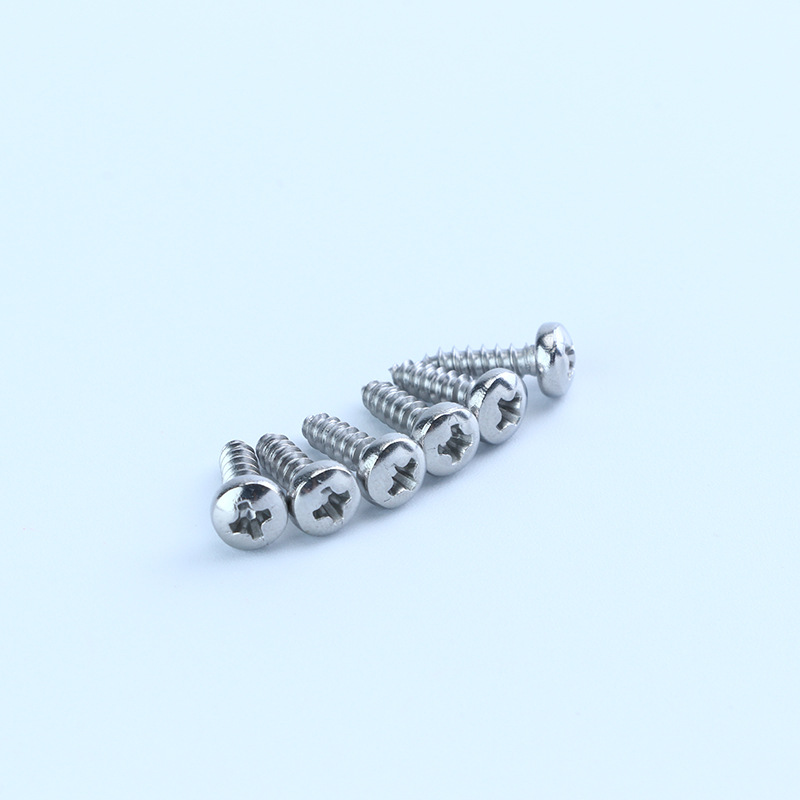 Manufacturer Straight Supply Cross Pan Head Self-Tapping Screws 304 Stainless Steel Screw Pan Head Round Head Cross Self-Tapping Screws Specification drawing
