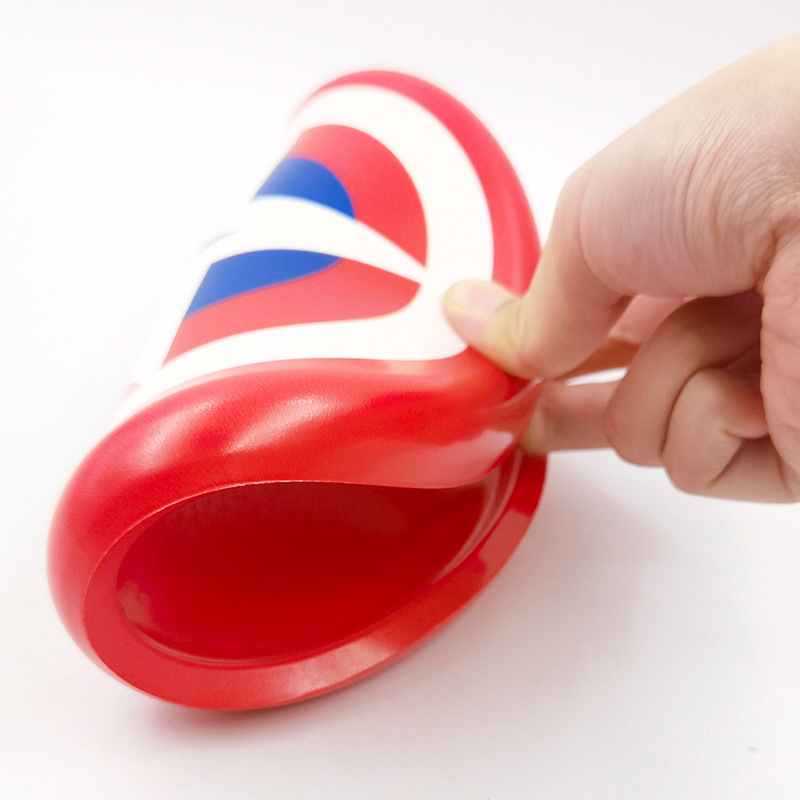 Wholesale of children's frisbee PU soft toys, safe outdoor extreme sports, flying saucers, parent-child interactive hand-thrown toys Specification image