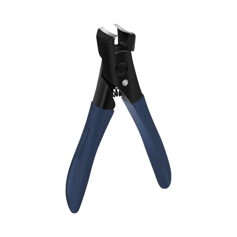Trim stainless steel anti-splash nails with diagonal nail clippers. Cut the large opening of the nail clipper with a sharp tip and a diagonal cut deep into the nail groove Item Picture