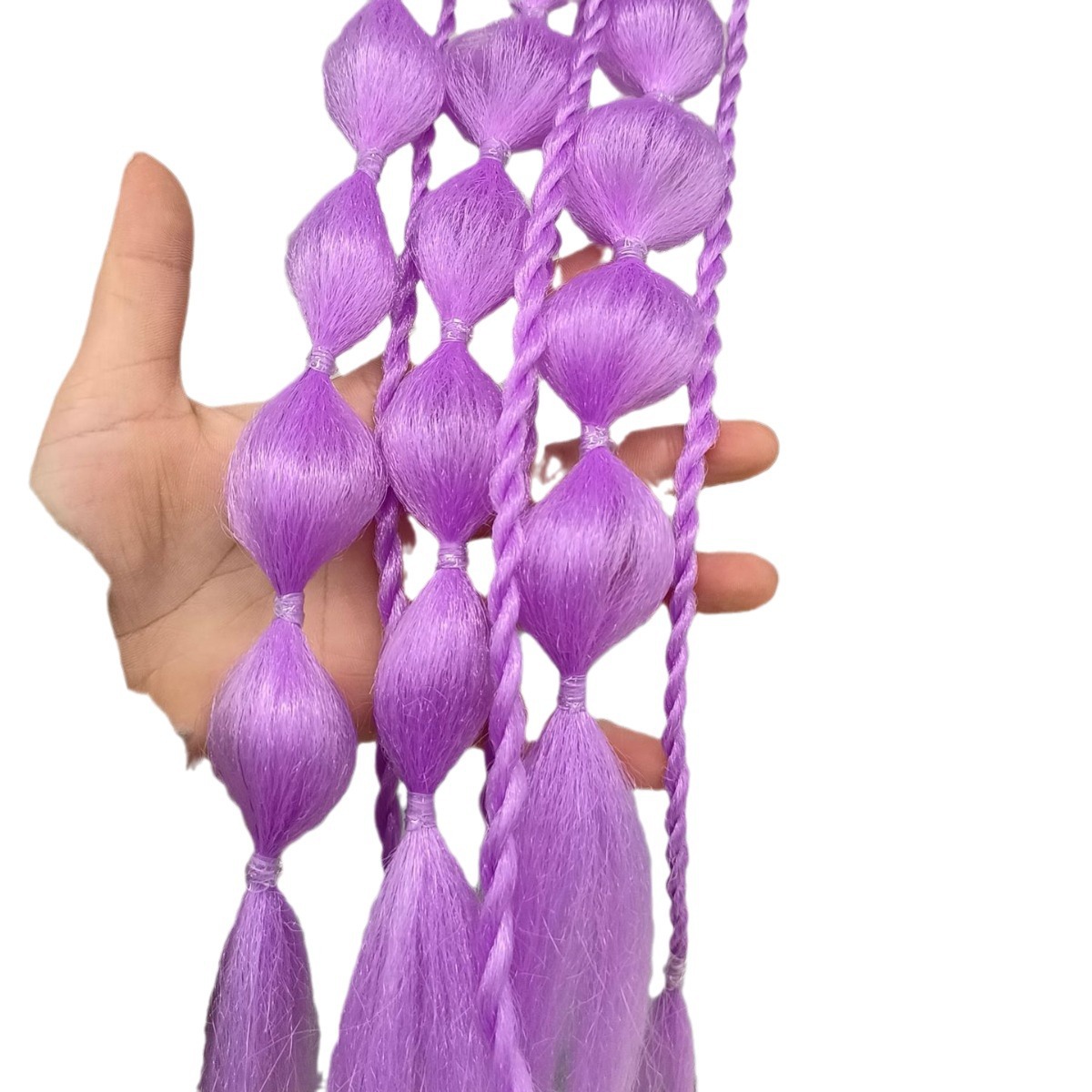 A 50g hand-braided ponytail wig, a must-have for trendy and fashionable women's street style Item Picture