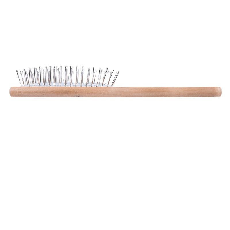 Factory Customized Wooden Air Cushion Comb Curved Handle Massage Comb Air Bag Hair Comb Can Be Engraved Quality Goods Item Picture