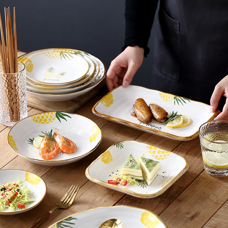 饭碗家用陶瓷碗小汤碗单个瓷碗中式米碗吃饭碗碟套装北欧餐具详情图3