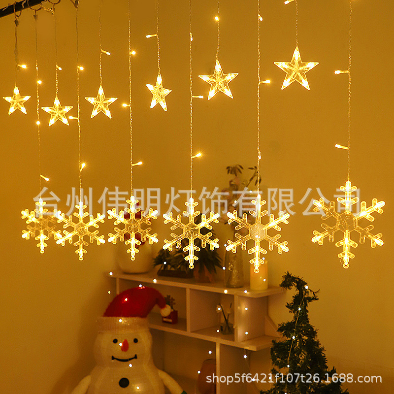 室外LED灯串实物图