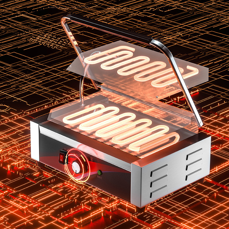 扒炉/铁板烧实物图