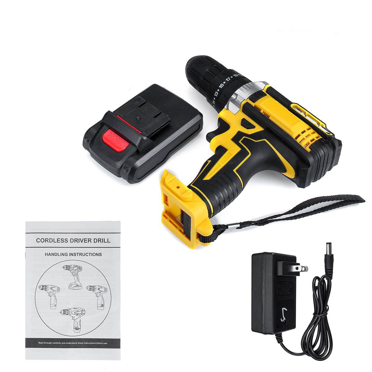Bison Machinery export impact lithium drill, rechargeable hand drill, small drill, electric drill, multi-functional household electric screwdriver Application Scenario