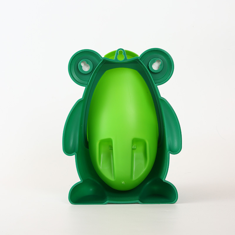 Children's urinal, cartoon potty, frog urinal, baby's household wall-mounted urinal, outdoor portable urination Specification drawing