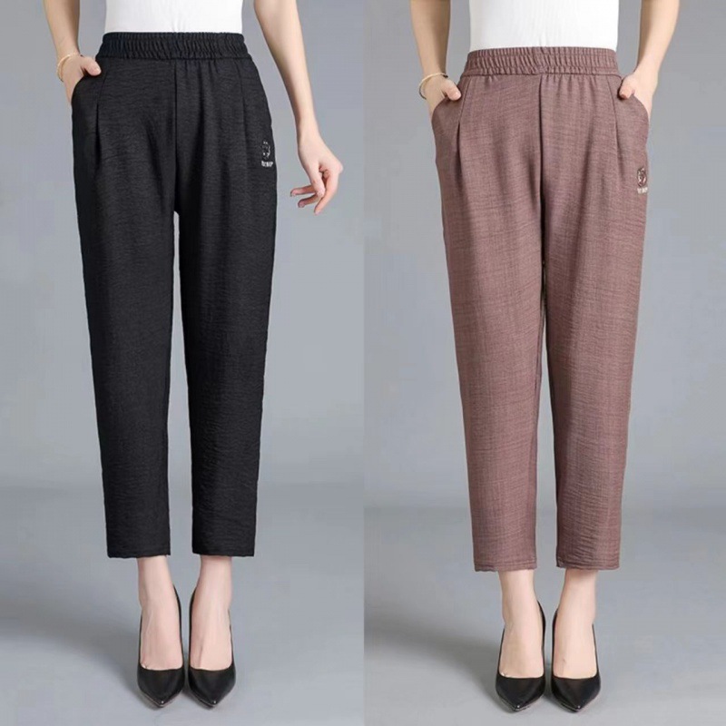 سروال الأم الغاضبة ذات البنطال الغاضب في منتصف الصيف