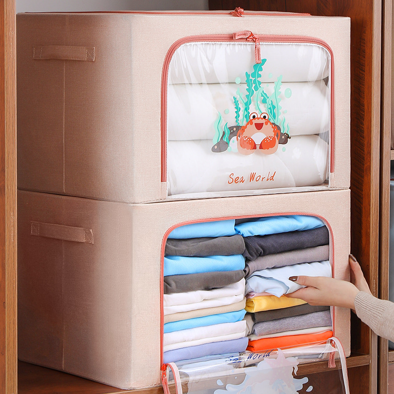 牛津布收纳箱/可折叠收纳箱/衣物储存产品图