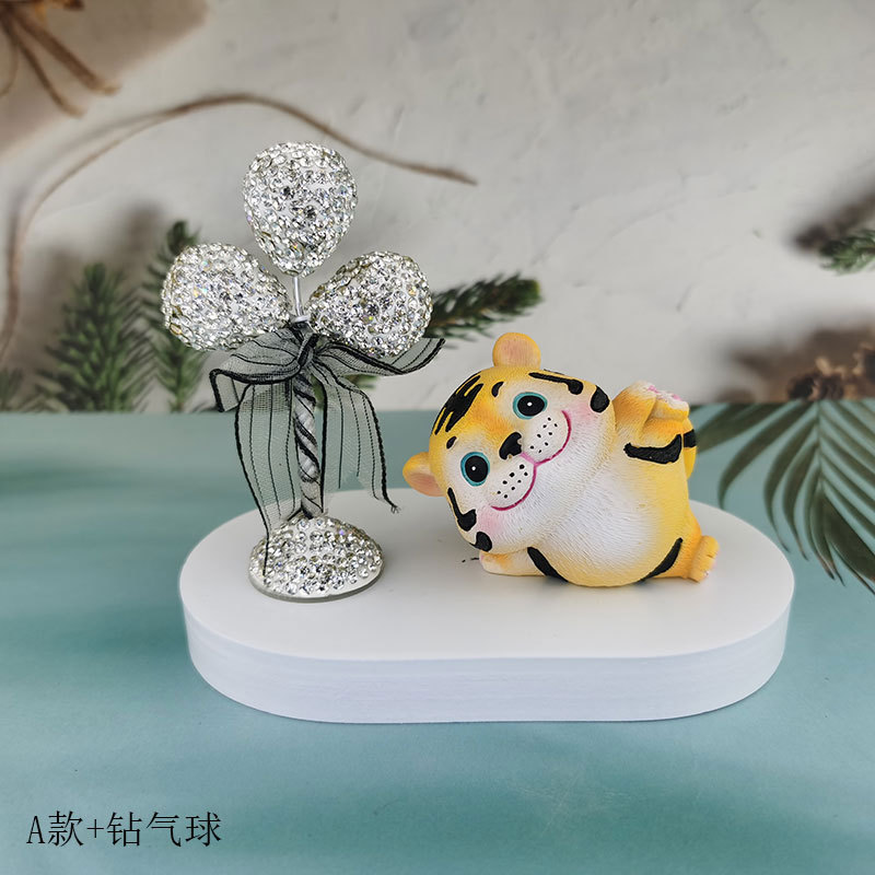 小老虎/汽车内饰摆件/萌萌小动物细节图