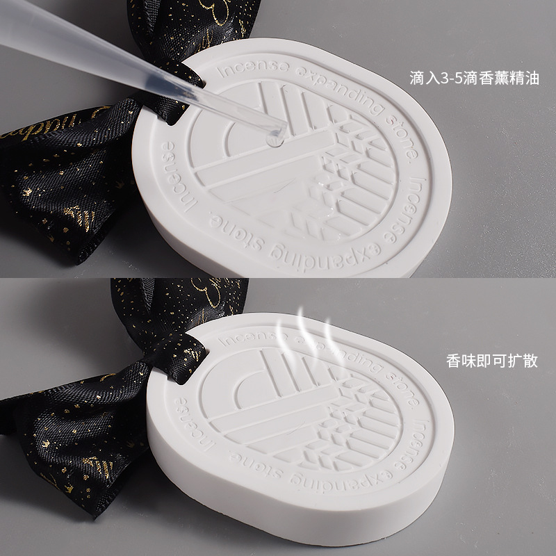 diy camellia gypsum nameplate silicone mold wardrobe car AROMA wax sheet Aroma diffuser stone mill Application Scenario