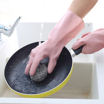 厨房洗碗手套加厚耐用型防水清洁家务女洗衣拨款乳胶橡胶胶皮手套