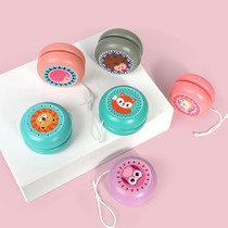 Yo-yo Kids Wooden yo-yo building blocks Nostalgic toys for boys and girls kindergarten children