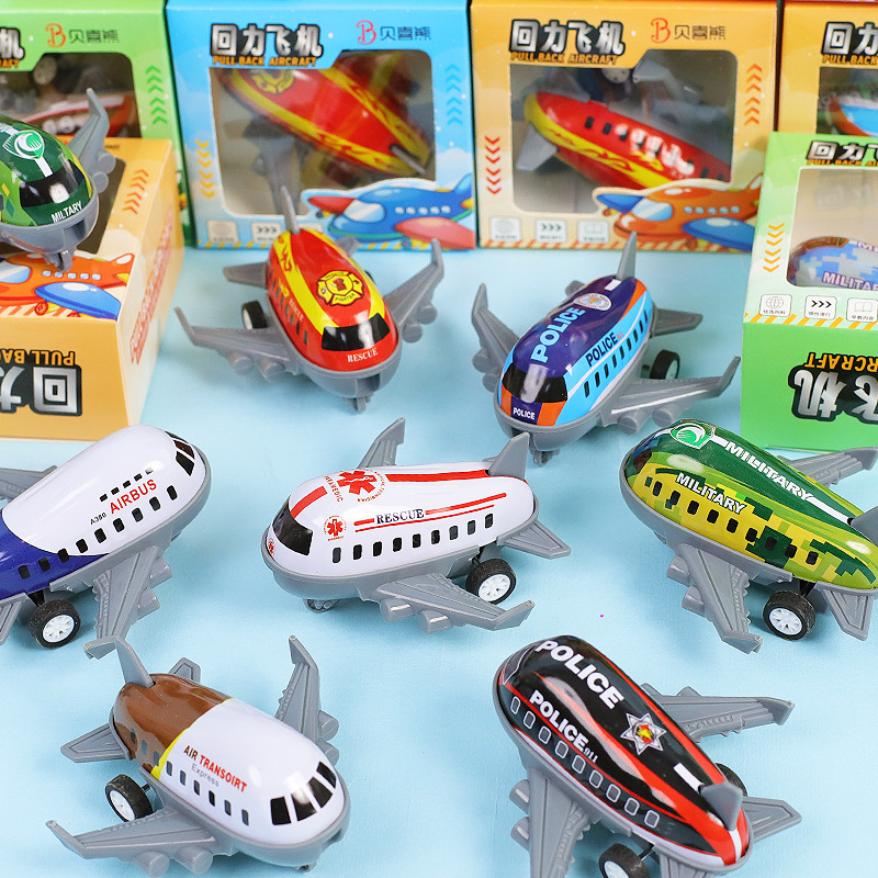 Metal aircraft models, children's toys, military ornaments, boys' toys, rebound simulation helicopters, wholesale street stalls details Picture