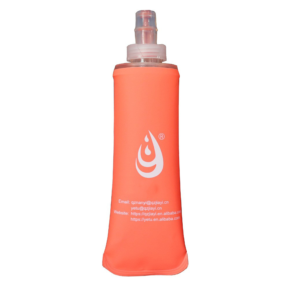 Customized outdoor sports cycling kettle, travel portable soft water bottle, fitness foldable soft water bag, water bottle, outdoor soft water details Picture