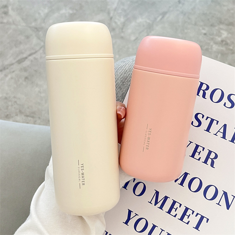 Yongkang Creative Mini Fresh Lady Thermos Cup 304 Stainless Steel Portable Office Handy Cup High Appearance Level Water Cup Application Scenario