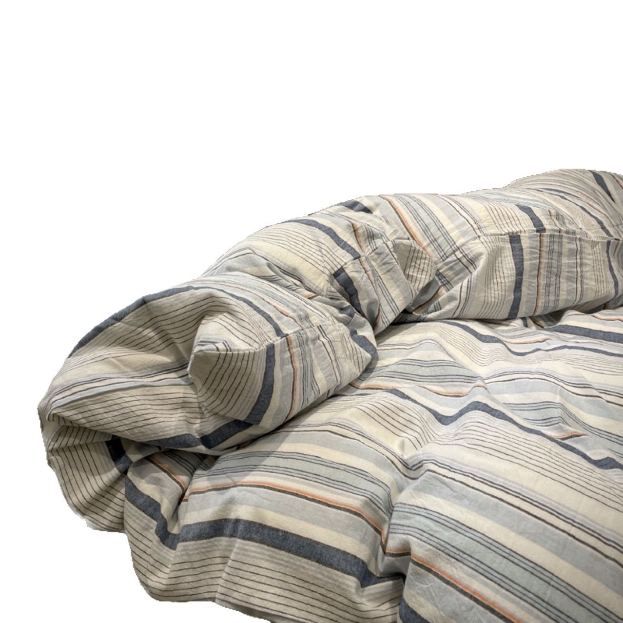 Spring new washed cotton three-piece set and four-piece set, soft and skin-friendly cloud cotton Muji style dormitory three-piece set Item Picture