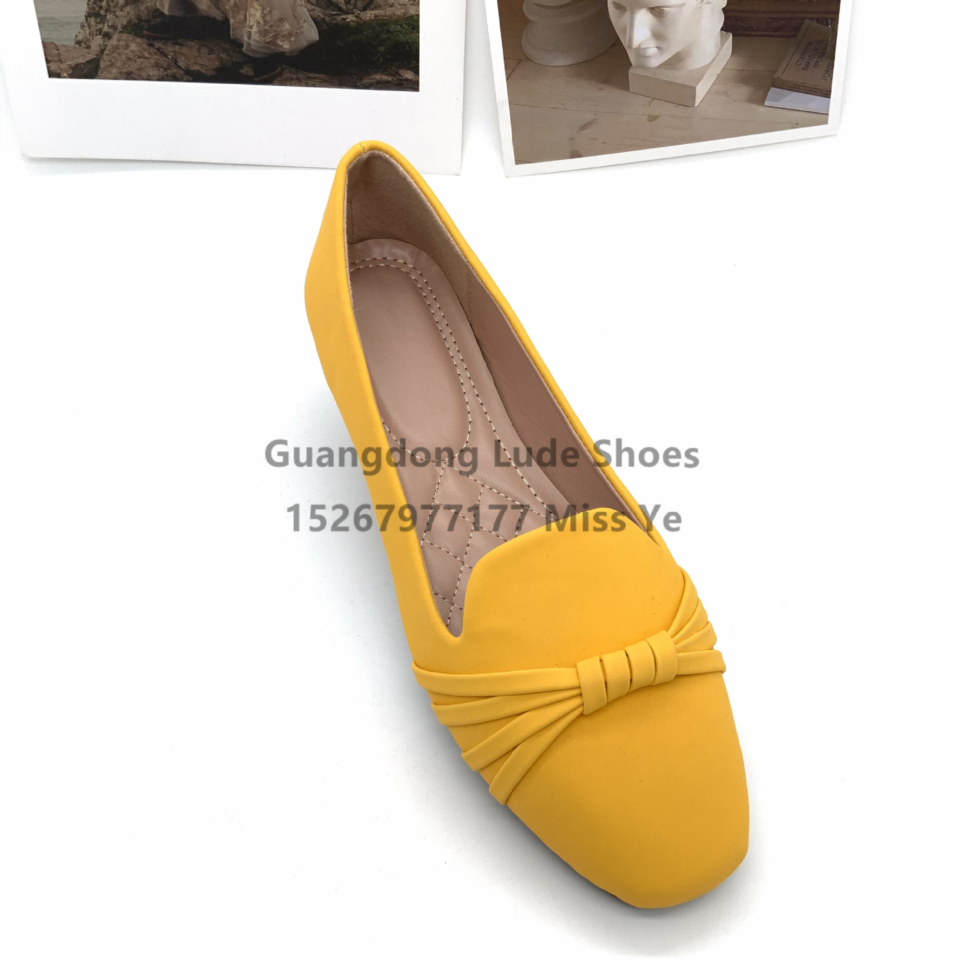 2022 New Casual Single Shoes Women Fashion All Comfortable Flat Shoes Guangzhou Women's Shoes Craft Shoes Single Shoes Women