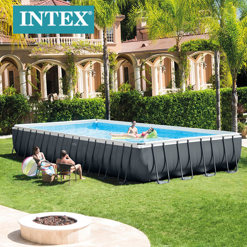 Intex26356 Summer Home Swimming Pool Bracket Pool Family Toys Large Paddling Pool Water Park Spot Wholesale details Picture