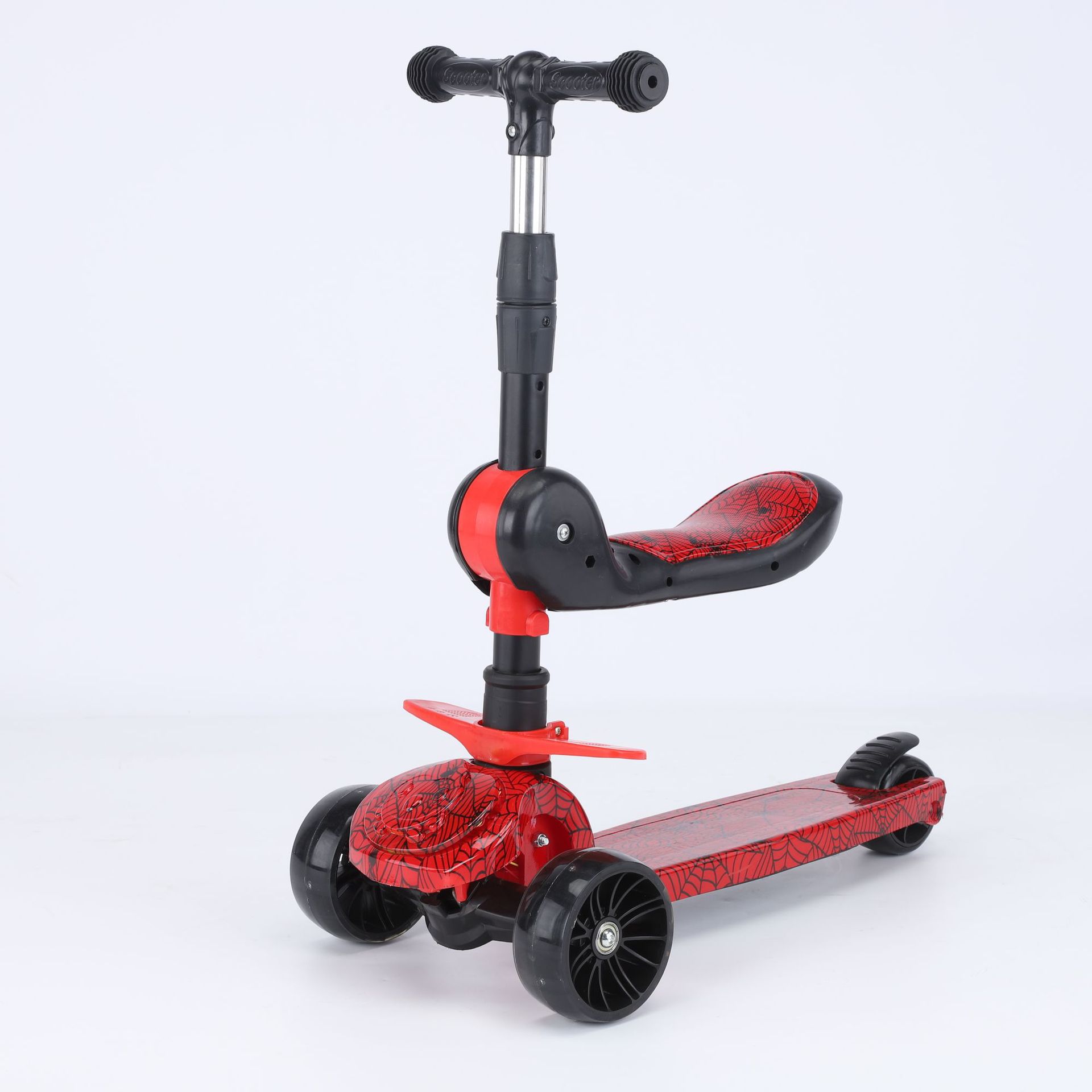 Children's Scooters 1-2-3-6-12 Years Old 3-In-1 Can Sit Yo-Yo Girl Boy Baby Child Scooter Specification drawing
