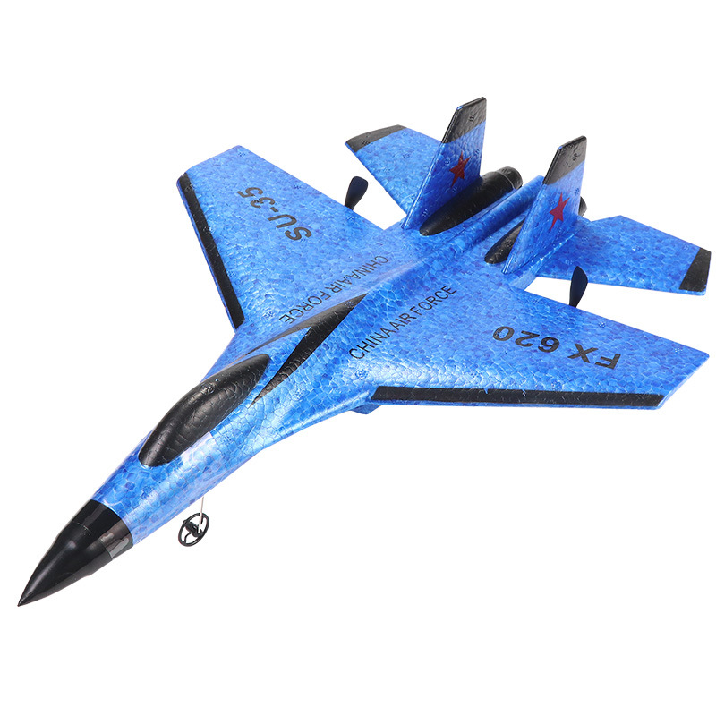 Foam fighter Su-35 remote control aircraft Foam aircraft Children's electric toy glider model aircraft fixed wing Application Scenario