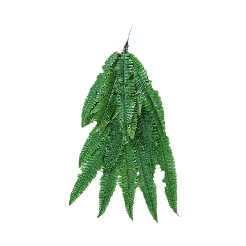 Wholesale of artificial Persian leaf plants for wall hanging, ceiling decoration, artificial green plants, and fern leaves for landscaping Item Picture