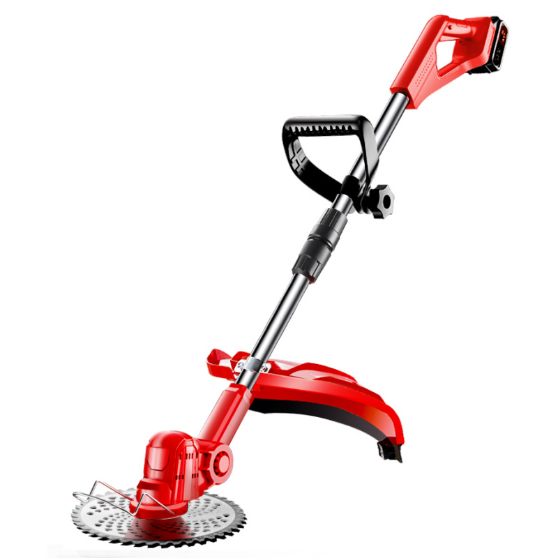Electric Mower Lithium Mower Multi-Functional Small Household Handheld Charging Mower Wireless Mower Item Picture