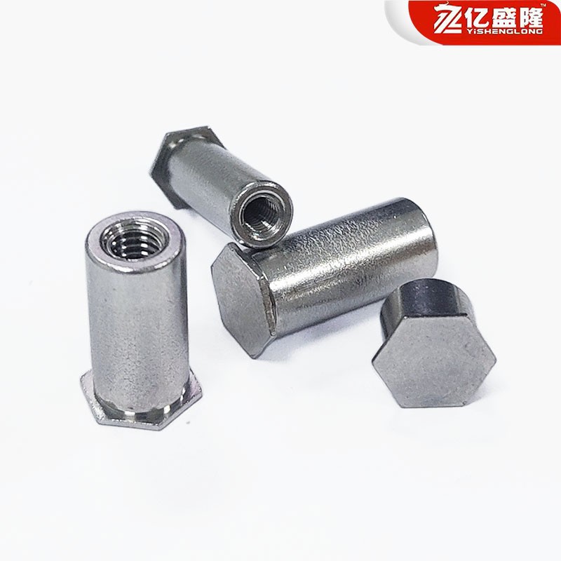Carbon Steel Galvanized Blind Hole Riveted Nut Post Hexagon Stud Hardware Fasteners Bso-M3/3.5M3/M4/M5-Z details Picture