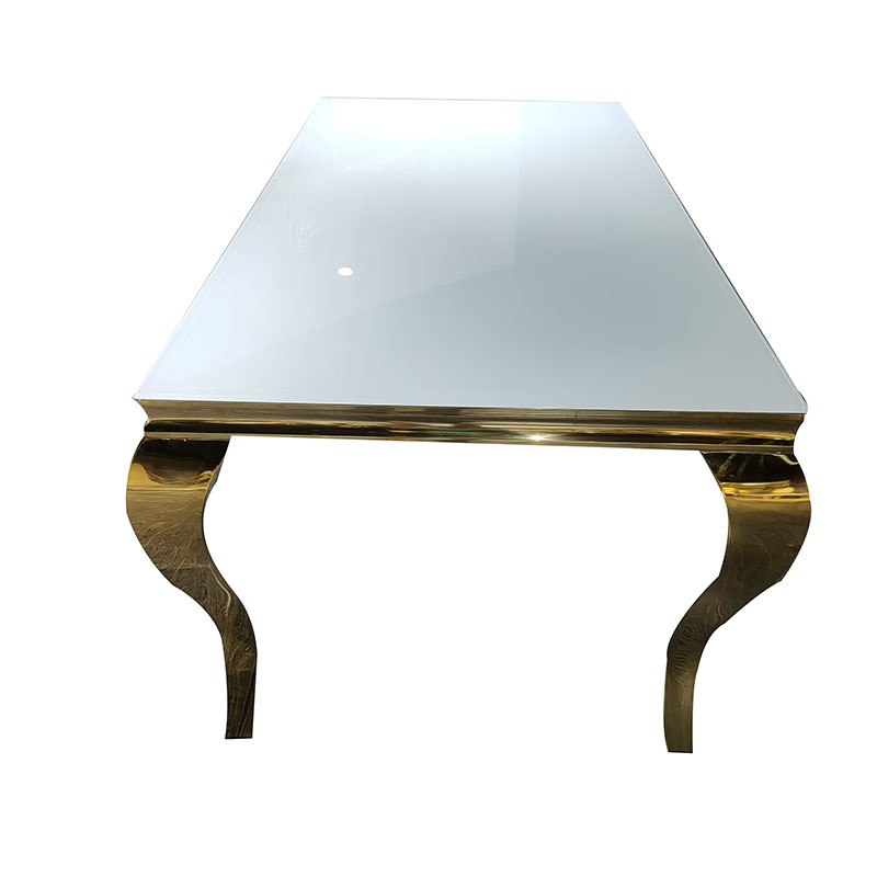 厂家供应不锈/酒店宴会桌子/婚庆餐桌宴会桌白底实物图