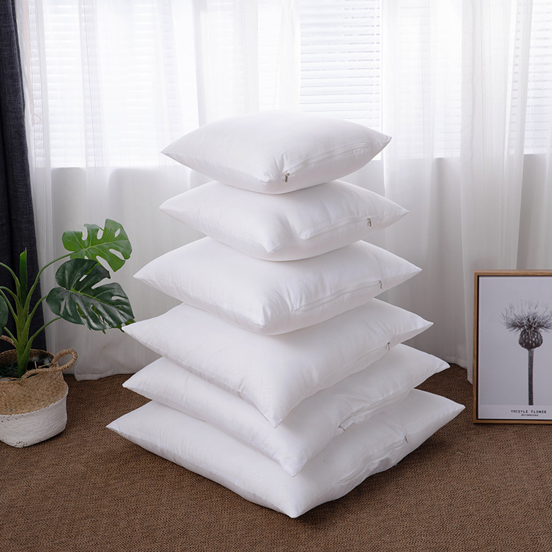 Throw Pillow Core Pp Cotton 45*45 Square Throw Pillow Core Wholesale Cross-Stitch Sofa Cushion Core Home Throw Pillow Liner details Picture