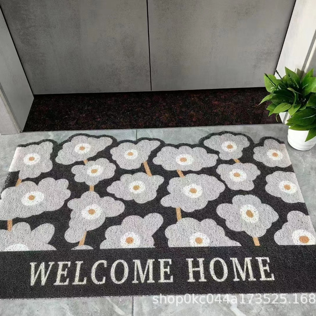 Wholesale of anti-slip bathroom MATS, water-absorbing PVC printed bathroom, bathroom and kitchen quick-drying bathroom floor MATS and carpets for foreign trade Application Scenario