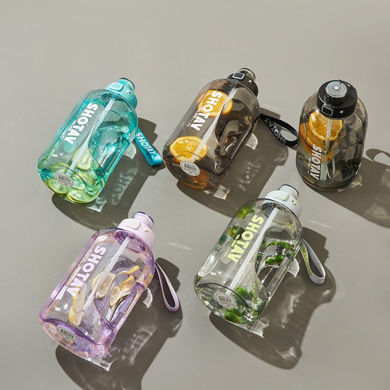 Shangtai Jianli Dundun Bucket 1.5L 2.0L 2.5L large-capacity sports water bottle outdoor fitness water cup details Picture